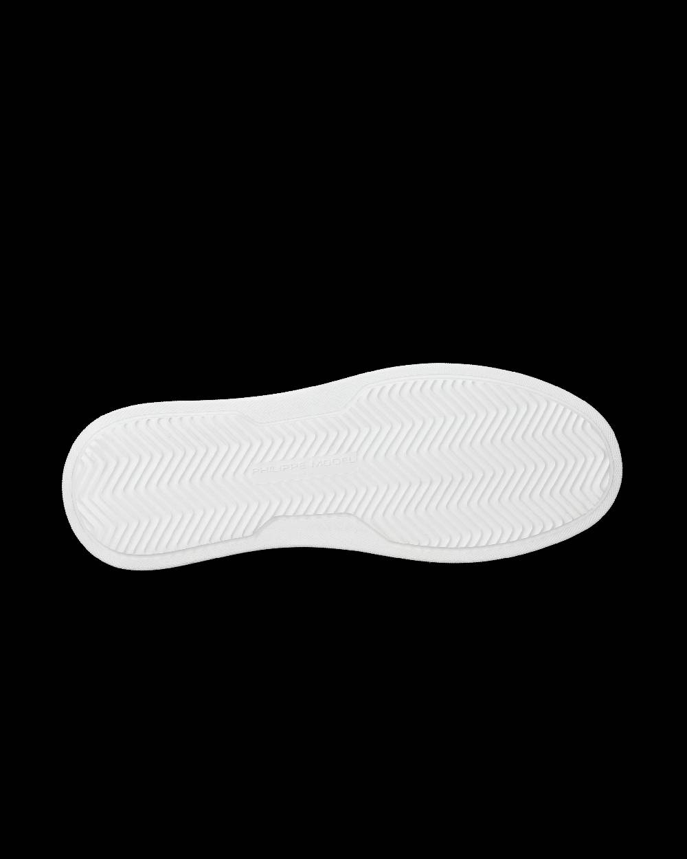 Philippe Model Sneaker casual Temple da uomo in pelle - Bianco e rosso Prezzo Ridotto
