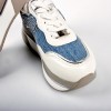Pierfrancesco Vincenti E551 Bianco/Denim Acquista Ora