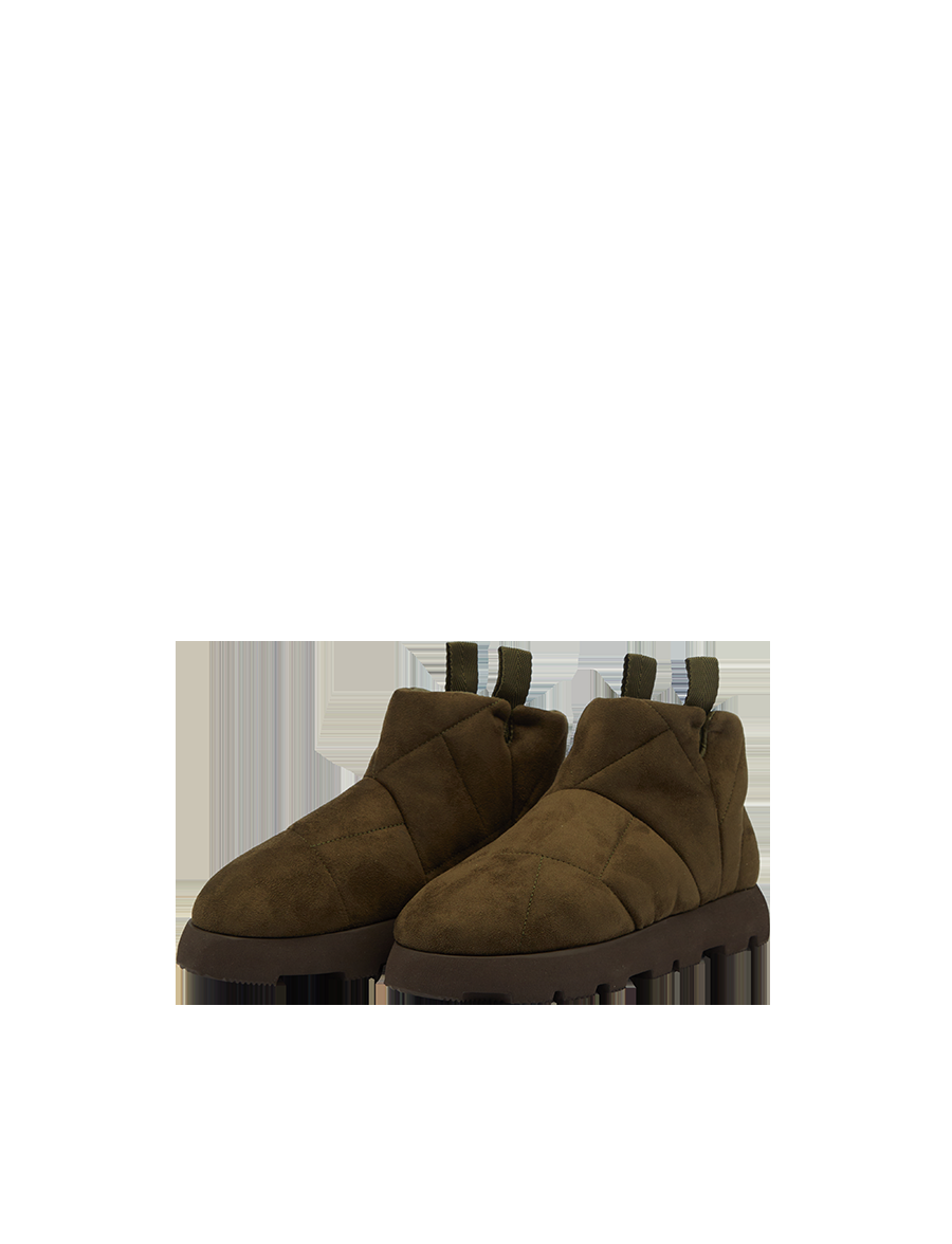 Piumestudio Quadrato Suede Military Presa