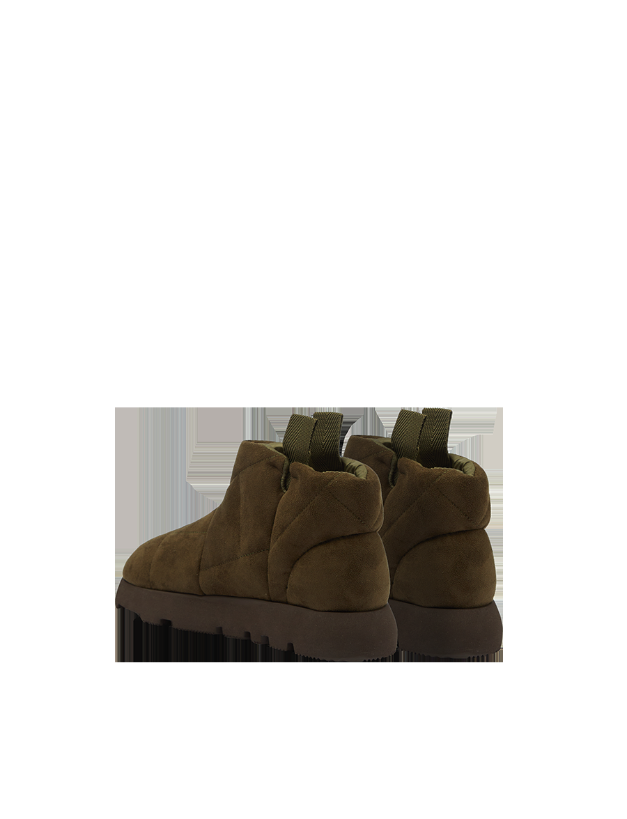 Piumestudio Quadrato Suede Military Presa