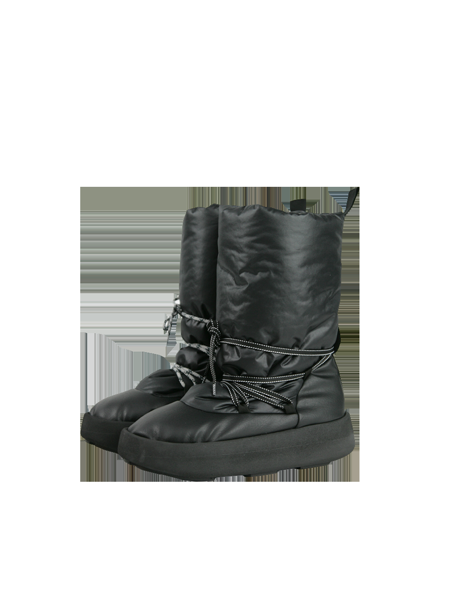 Piumestudio Sbuffo Nylon & Sky Black Saldi Di Fabbrica