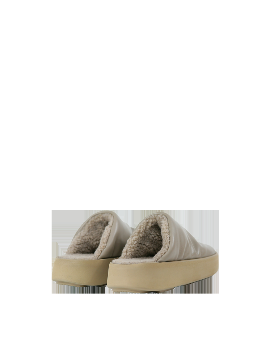 Piumestudio Sabot Sky + Fur Toupe In Saldo