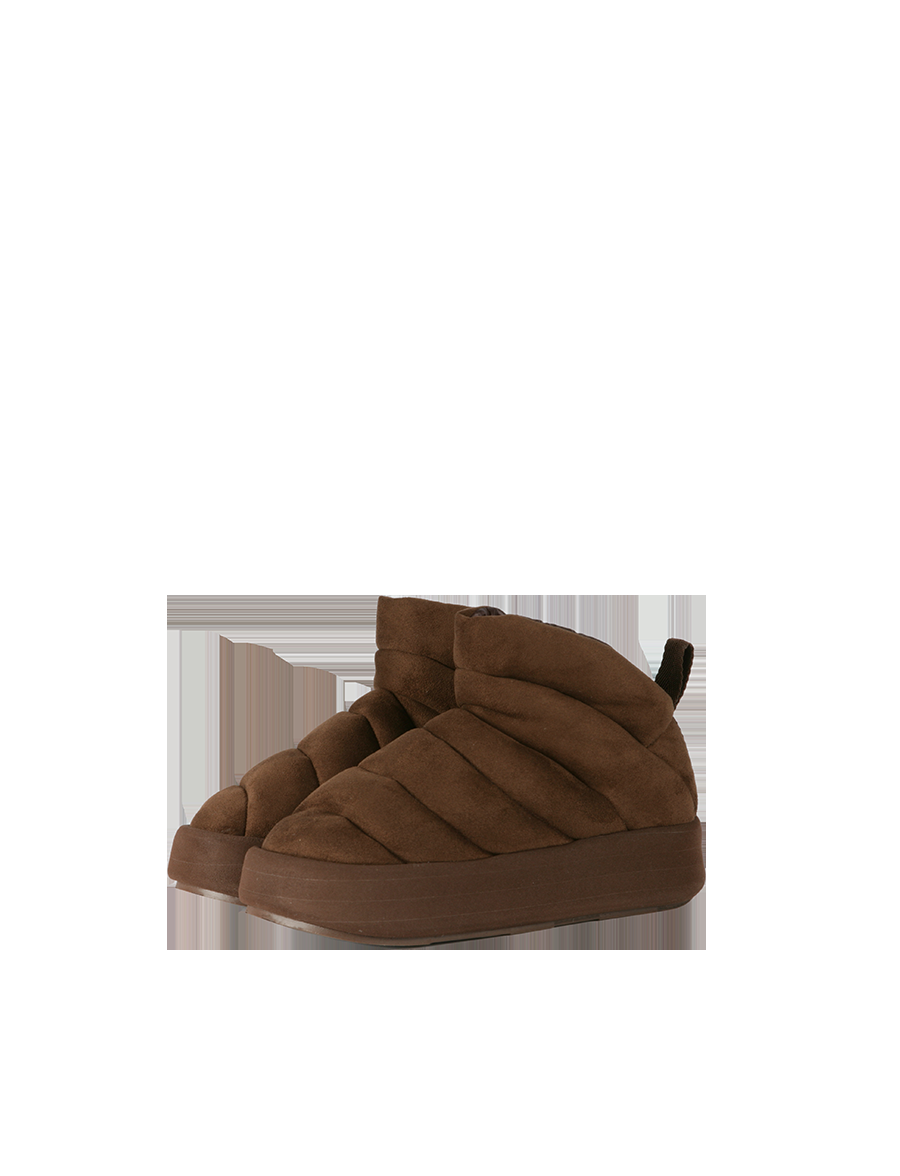 Piumestudio Mezzaluna Suede Tabacco 2025