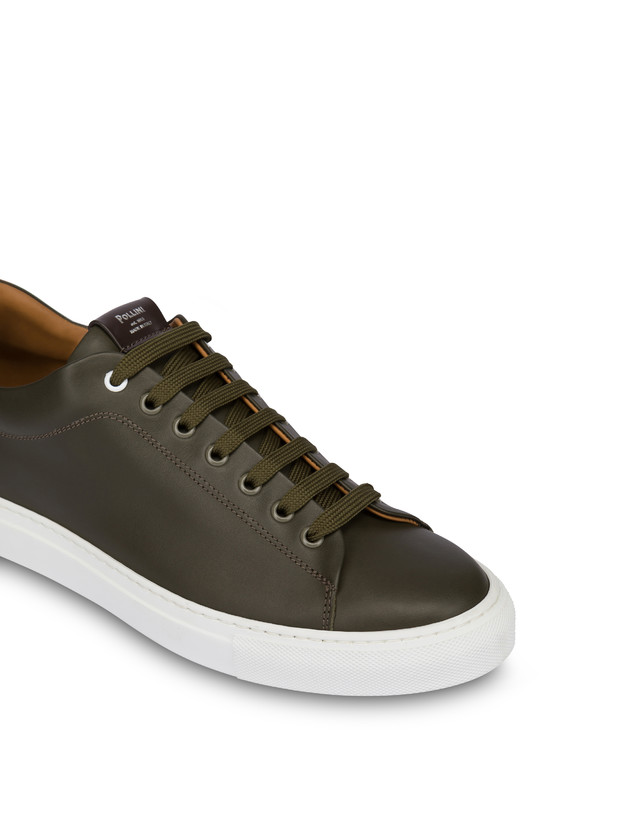 Pollini Sneakers In Vitello Tennis Club Militare Vendite Flash