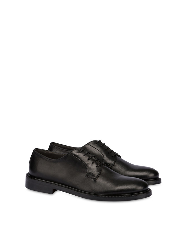 Pollini Derby In Vitello Abrasivato 1920 Nero Nuova