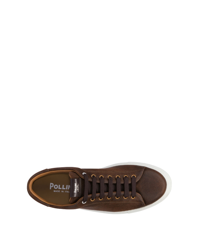 Pollini Sneakers In Crosta Tennis Club T.moro 2025