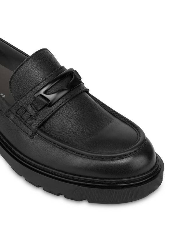 Pollini Mocassini In Vitello Kent Nero Spedizione Gratuita
