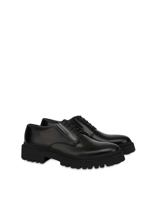 Pollini Derby In Vitello Abrasivato Royal Nero Soddisfazione Garantita