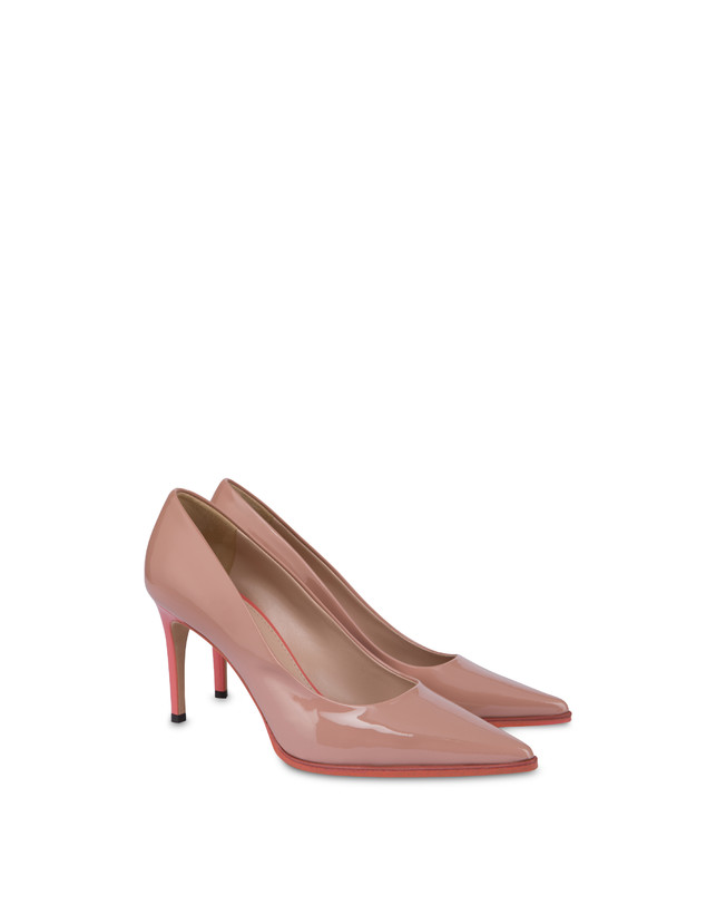 Pollini Décolleté In Vernice Attitude Nude/cannella Shopping Online