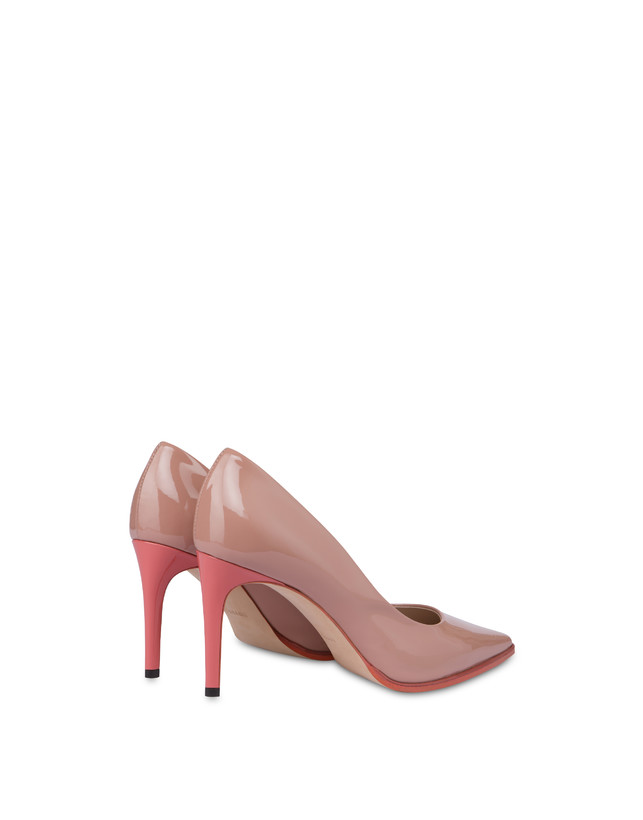 Pollini Décolleté In Vernice Attitude Nude/cannella Shopping Online