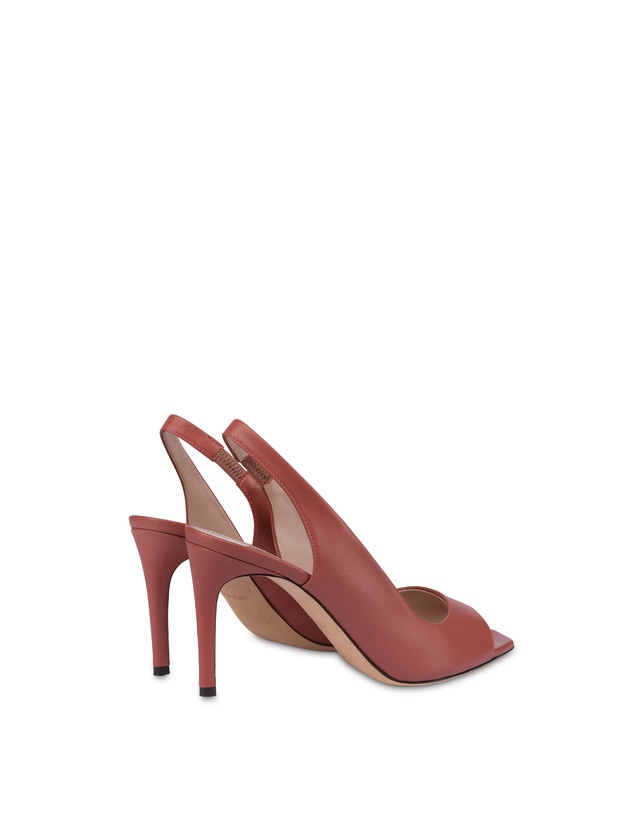 Pollini Slingback In Nappa Attitude Nude Convenienza