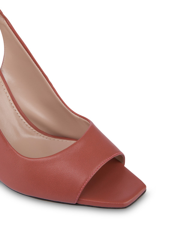 Pollini Slingback In Nappa Attitude Nude Convenienza