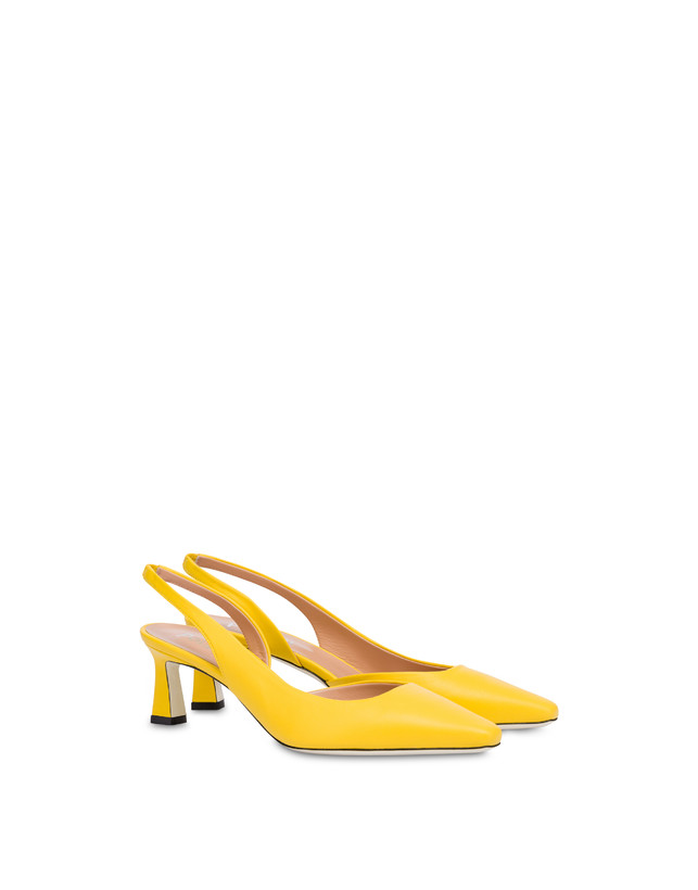 Pollini Slingback In Nappa Cote D'azur Sun Presa