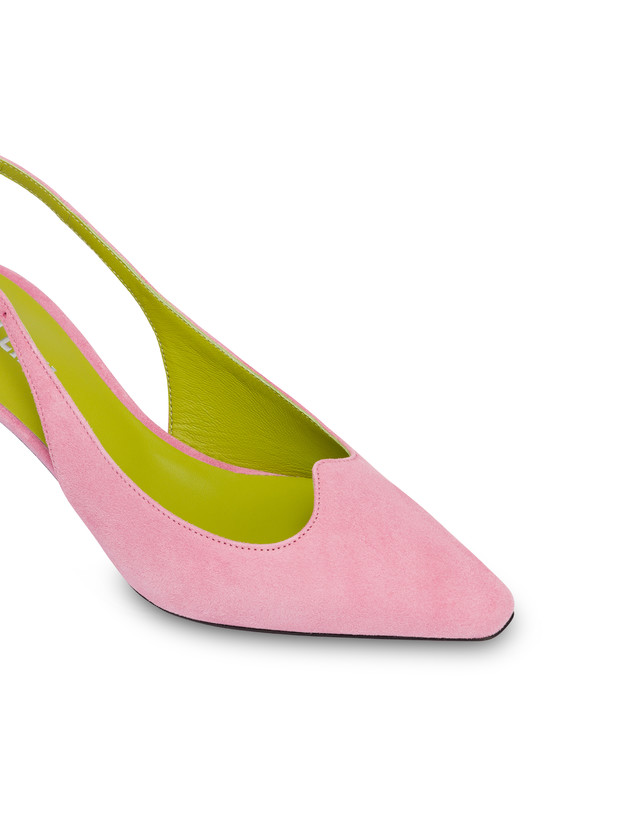 Pollini Slingback In Camoscio Wave Peonia Online