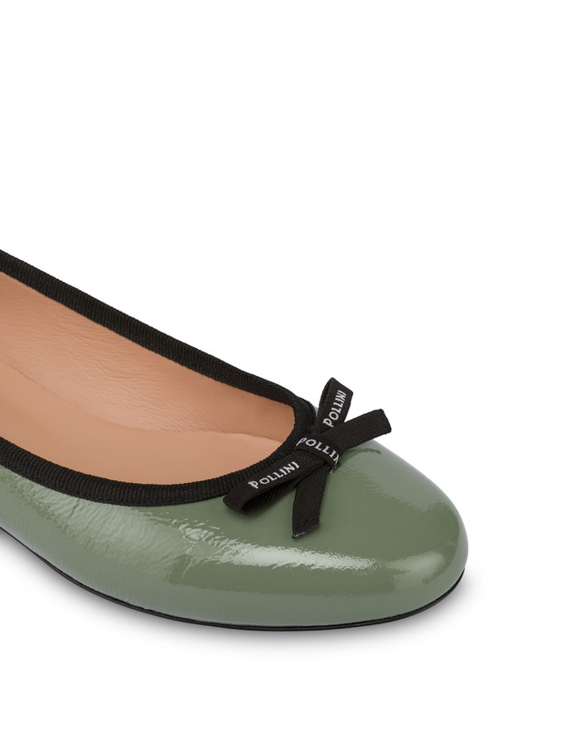 Pollini Ballerina In Naplak Dancer Sage Vendita Calda