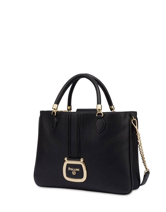Pollini Borsa Doppio Manico Oasis Nero 2025