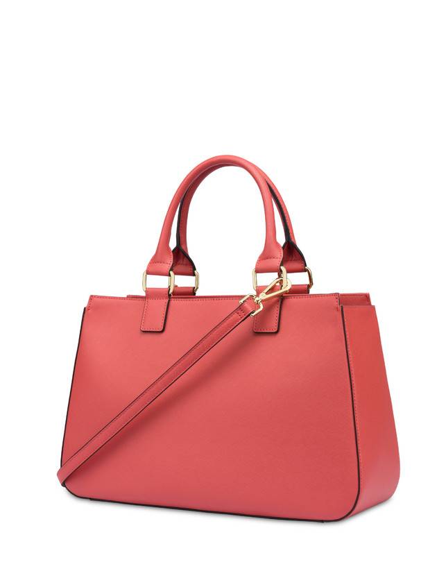 Pollini Borsa Doppio Manico Eclectic Arancio Italy