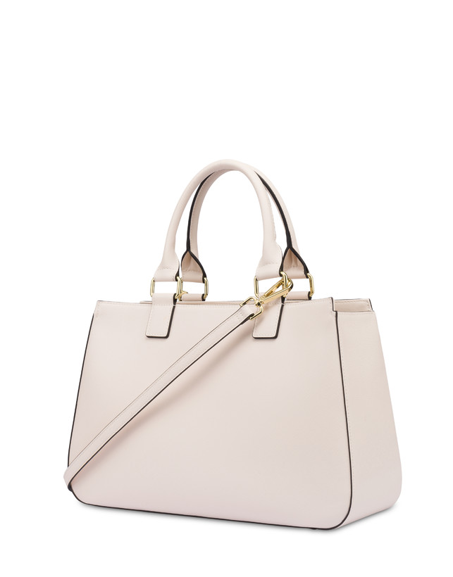 Pollini Borsa Doppio Manico Eclectic Avorio Italia