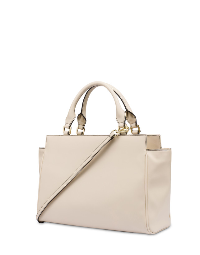 Pollini Borsa Doppio Manico Half Moon Avorio/avorio 2025