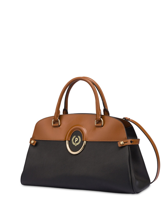 Pollini Borsa Doppio Manico Bicolor Wonder Nuovo