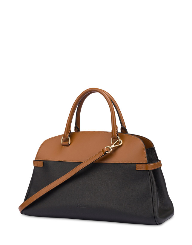 Pollini Borsa Doppio Manico Bicolor Wonder Nuovo