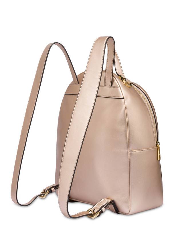 Pollini Zaino Matelassé Sunbeam Rose Gold Qualità Garantita