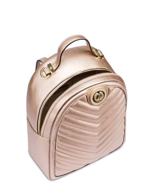 Pollini Zaino Matelassé Sunbeam Rose Gold Qualità Garantita