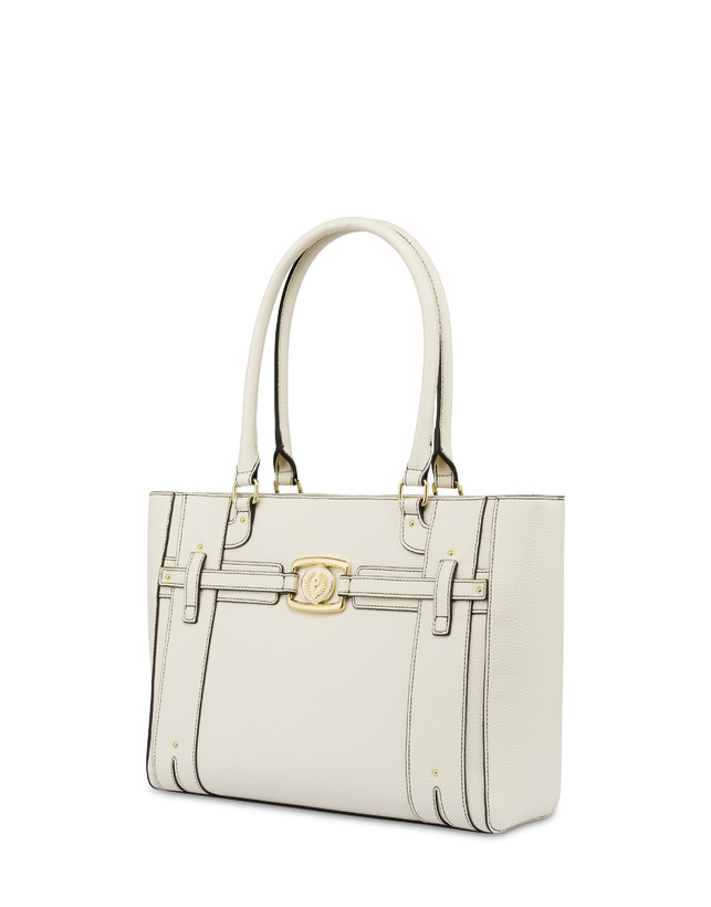 Pollini Tote Bag Incontri Avorio Prezzo Ridotto