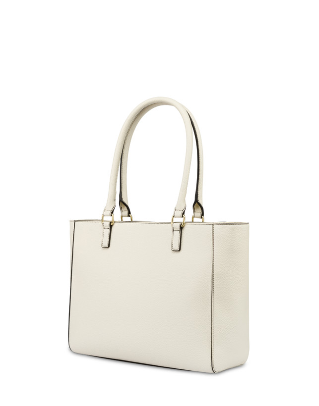 Pollini Tote Bag Incontri Avorio Prezzo Ridotto