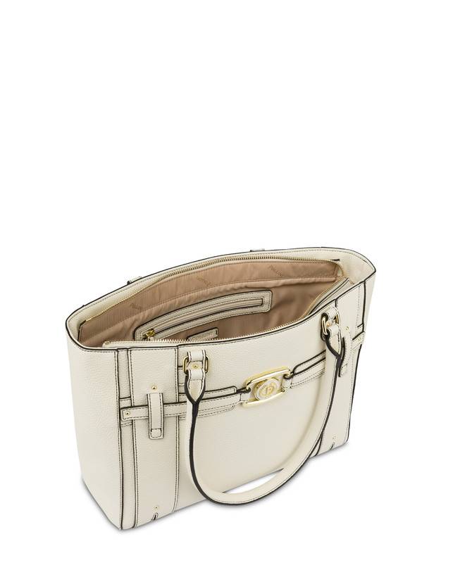 Pollini Tote Bag Incontri Avorio Prezzo Ridotto