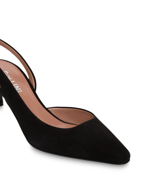 Pollini Slingback In Camoscio Sissi Nero I Più Venduti