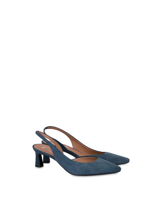 Pollini Slingback In Camoscio Sissi Maestrale Vendite Flash