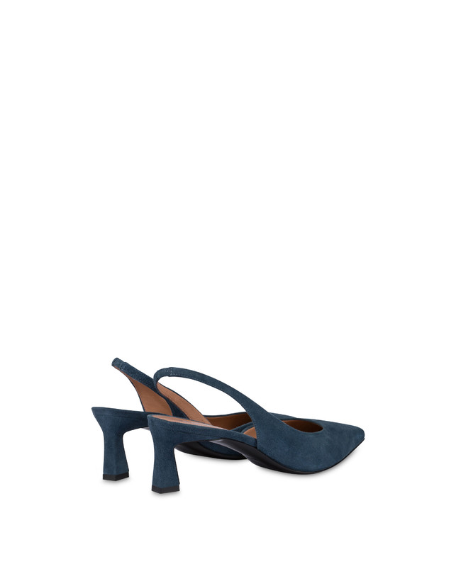 Pollini Slingback In Camoscio Sissi Maestrale Vendite Flash