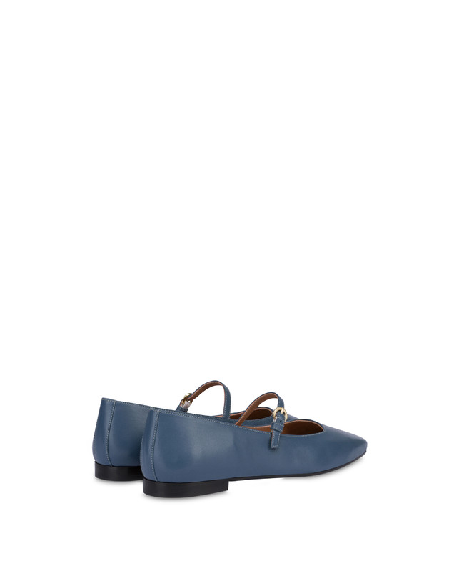 Pollini Ballerine In Nappa Nina Maestrale Italy