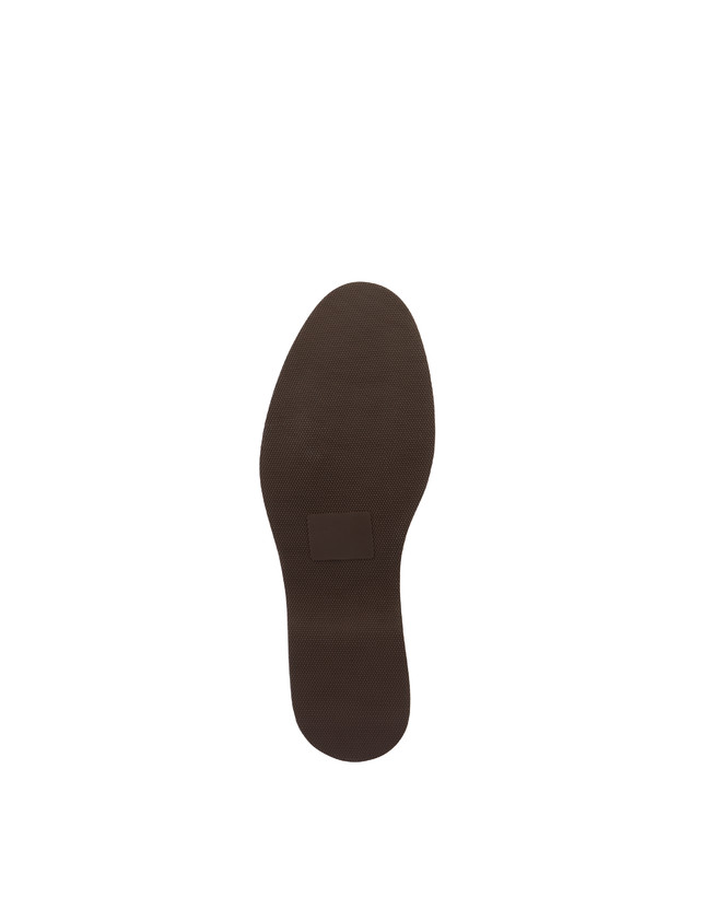 Pollini Mocassini In Crosta Green Field Beige Spedizione Gratuita