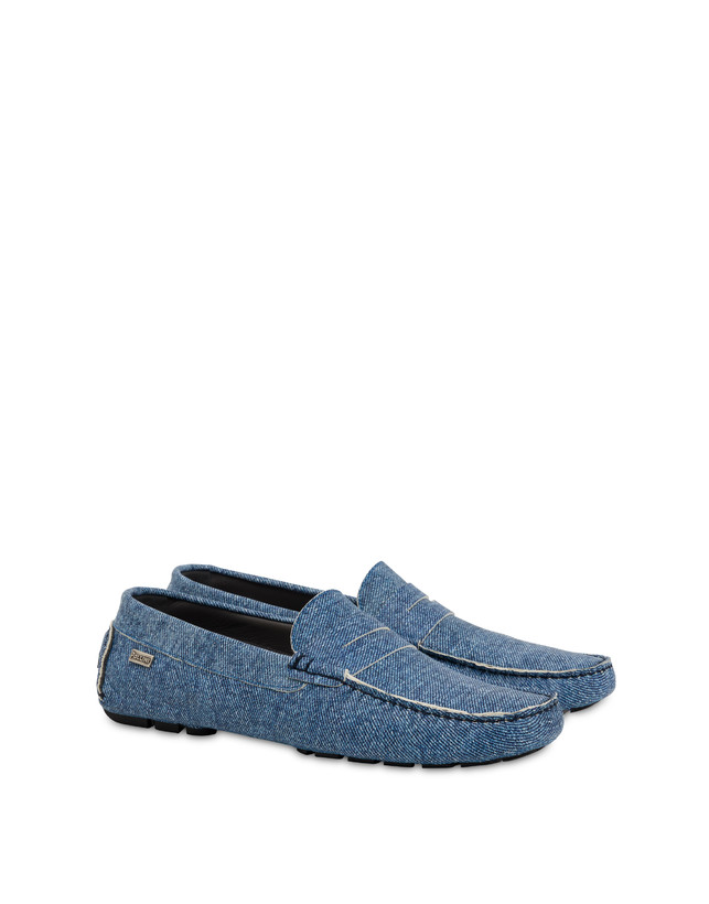 Pollini Mocassini Driver In Nappa Eazy Blu Qualità Garantita