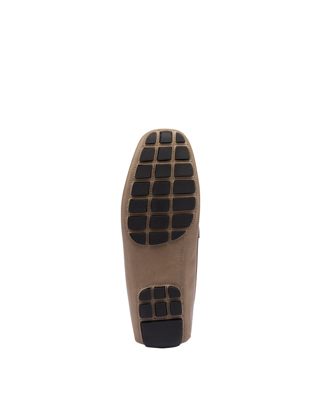 Pollini Mocassini Driver In Vitello Eazy Taupe Fino Al -60%