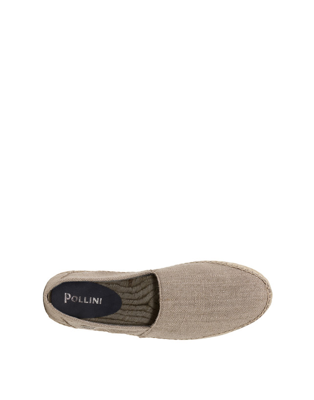 Pollini Espadrillas In Canvas E Vitello Corda Affare Del Giorno