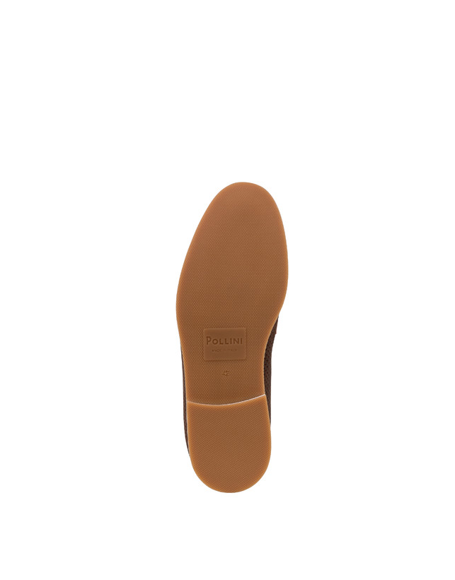 Pollini Derby In Scamosciato Traforato B-light T.moro Sottocosto