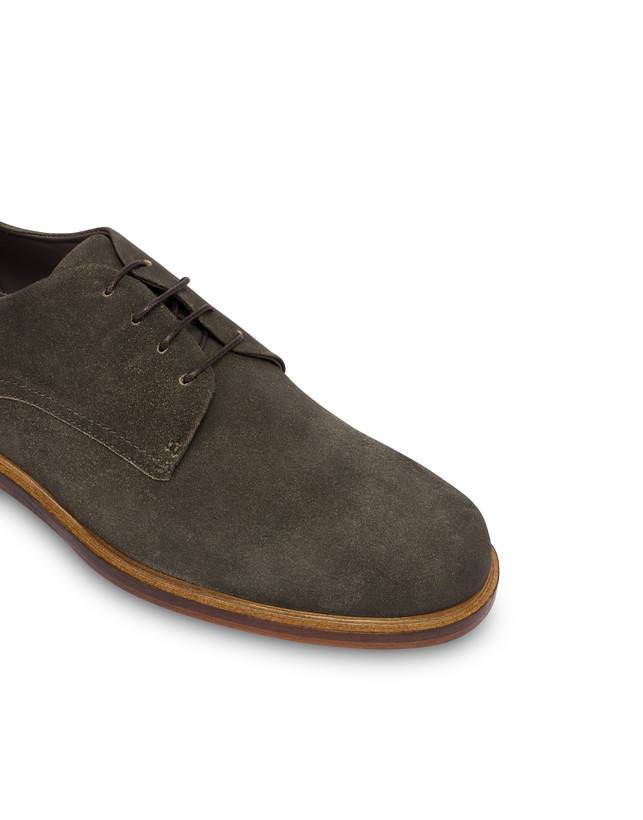 Pollini Derby In Scamosciato Classic Grafite Convenienza