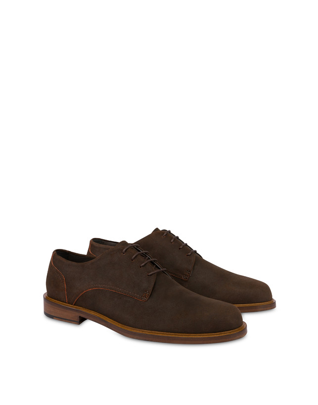Pollini Derby In Scamosciato Classic T.moro Novità