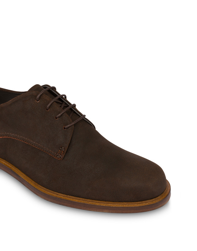 Pollini Derby In Scamosciato Classic T.moro Novità