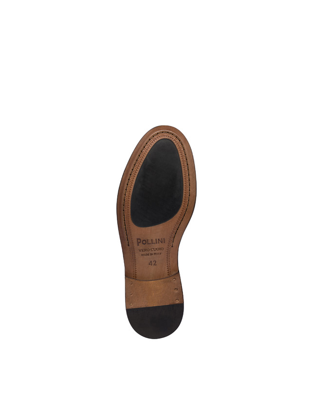 Pollini Monk Strap In Vitello 1920 Nero Economico