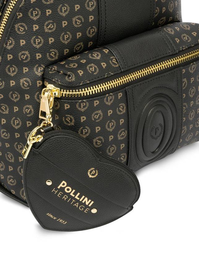Pollini Zaino Heritage 70th Anniversary Nero/nero Online