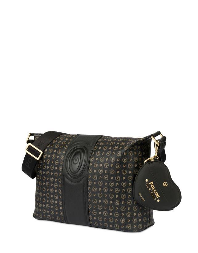 Pollini Borsa A Spalla Heritage 70th Anniversary Nero/nero Outlet