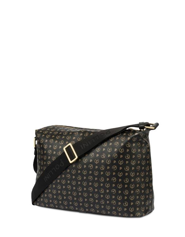 Pollini Borsa A Spalla Heritage Soft Touch Nero/nero Offerte
