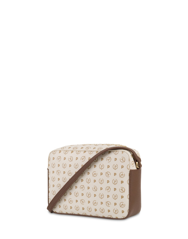 Pollini Borsa A Tracolla Heritage 70th Anniversary Avorio/marrone Italy