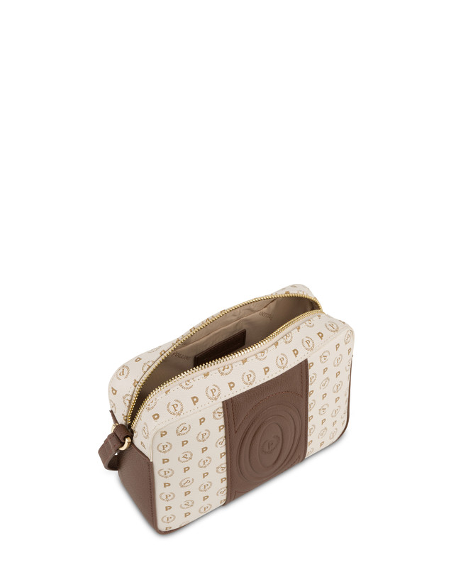 Pollini Borsa A Tracolla Heritage 70th Anniversary Avorio/marrone Italy