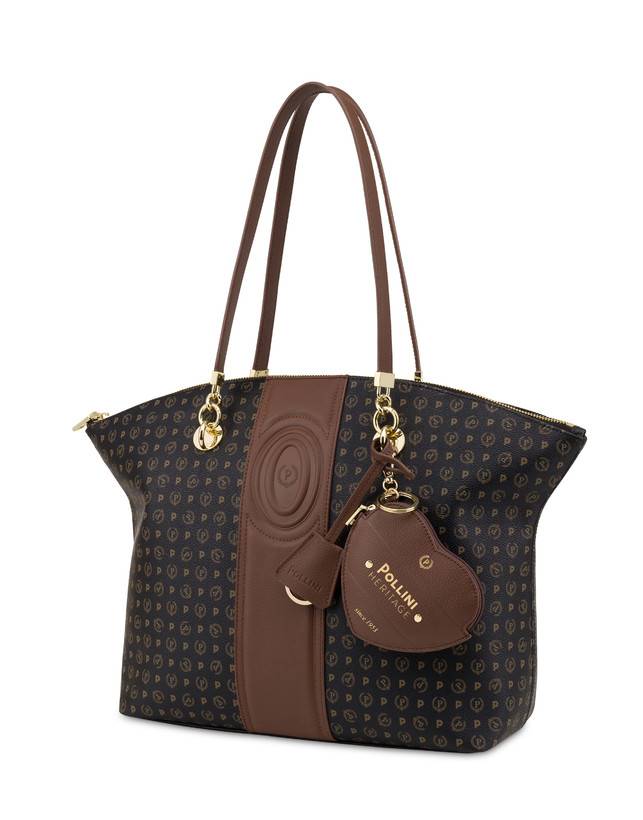 Pollini Tote Bag Heritage 70th Anniversary Nero/marrone Italia