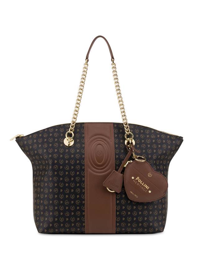 Pollini Tote Bag Heritage 70th Anniversary Nero/marrone Italia